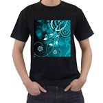 Design Art (design 15) Men s T-Shirt (Black)