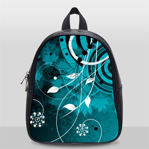 Design Art (design 15) School Bag (Small) from ArtsNow.com Front