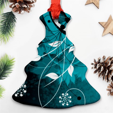 Design Art (design 15) Christmas Tree Ornament (Two Sides) from ArtsNow.com Back