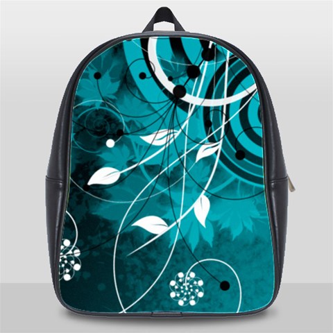 Design Art (design 15) School Bag (XL) from ArtsNow.com Front