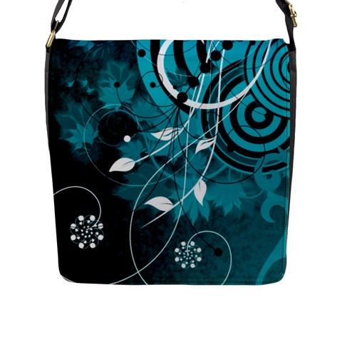 Design Art (design 15) Flap Closure Messenger Bag (L) from ArtsNow.com Front