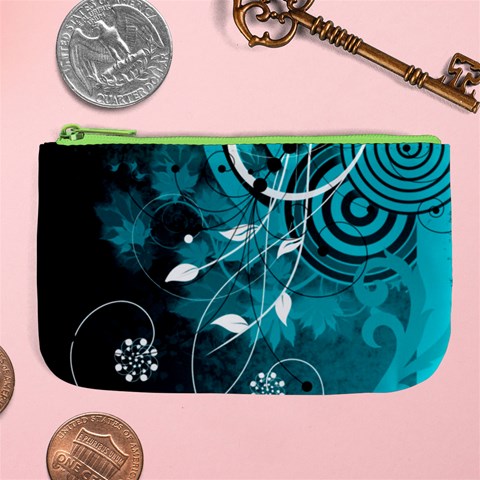 Design Art (design 15) Large Coin Purse from ArtsNow.com Front