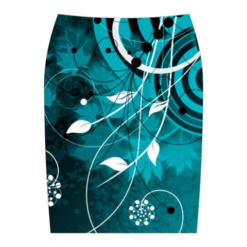 Design Art (design 15) Midi Wrap Pencil Skirt from ArtsNow.com Back