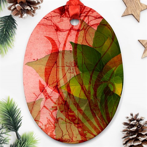 Design Art (design 14) Ornament (Oval) from ArtsNow.com Front