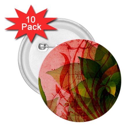 Design Art (design 14) 2.25  Button (10 pack) from ArtsNow.com Front