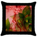 Design Art (design 14) Throw Pillow Case (Black)