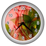 Design Art (design 14) Wall Clock (Silver)