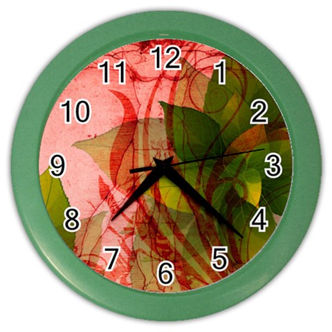 Design Art (design 14) Color Wall Clock from ArtsNow.com Front