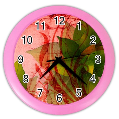 Design Art (design 14) Color Wall Clock from ArtsNow.com Front