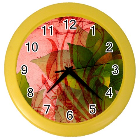 Design Art (design 14) Color Wall Clock from ArtsNow.com Front