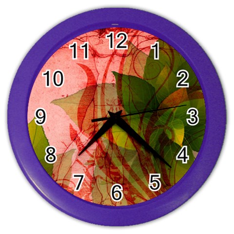 Design Art (design 14) Color Wall Clock from ArtsNow.com Front