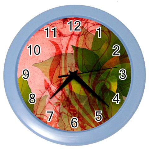 Design Art (design 14) Color Wall Clock from ArtsNow.com Front