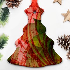 Design Art (design 14) Christmas Tree Ornament (Two Sides) from ArtsNow.com Front