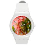 Design Art (design 14) Round Plastic Sport Watch (M)