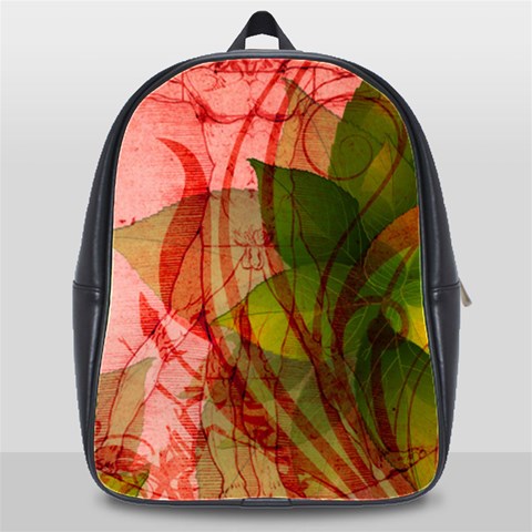 Design Art (design 14) School Bag (XL) from ArtsNow.com Front