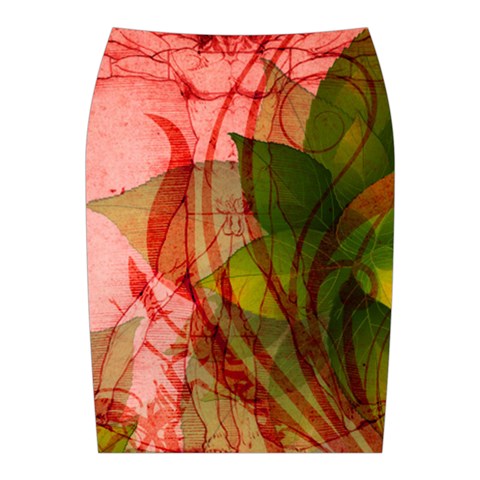 Design Art (design 14) Midi Wrap Pencil Skirt from ArtsNow.com Back