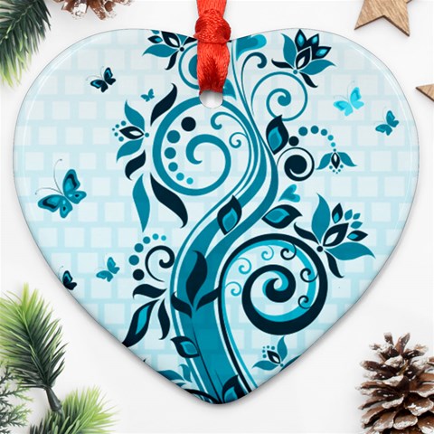 Design Art (design 13) Ornament (Heart) from ArtsNow.com Front