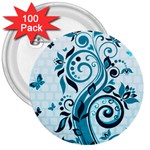 Design Art (design 13) 3  Button (100 pack)