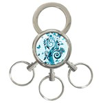 Design Art (design 13) 3-Ring Key Chain