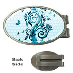 Design Art (design 13) Money Clip (Oval)