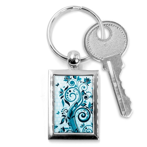 Design Art (design 13) Key Chain (Rectangle) from ArtsNow.com Front