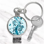 Design Art (design 13) Nail Clippers Key Chain