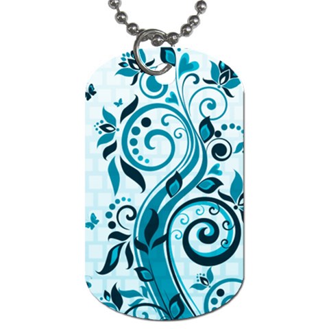 Design Art (design 13) Dog Tag (One Side) from ArtsNow.com Front