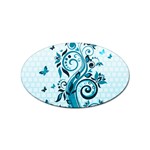 Design Art (design 13) Sticker Oval (10 pack)