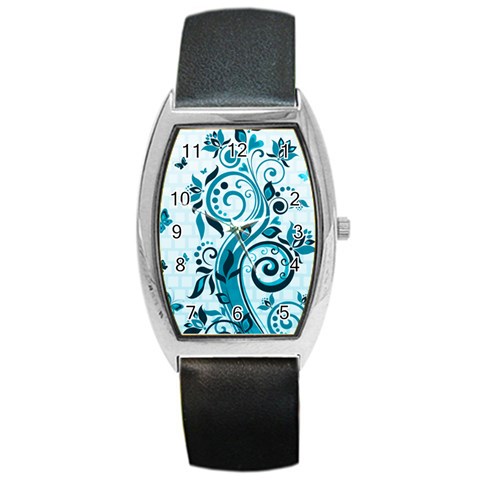 Design Art (design 13) Barrel Style Metal Watch from ArtsNow.com Front