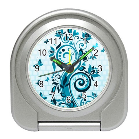 Design Art (design 13) Travel Alarm Clock from ArtsNow.com Front