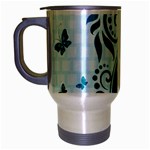 Design Art (design 13) Travel Mug (Silver Gray)