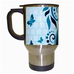 Design Art (design 13) Travel Mug (White)