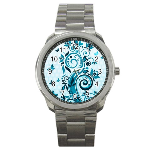 Design Art (design 13) Sport Metal Watch from ArtsNow.com Front