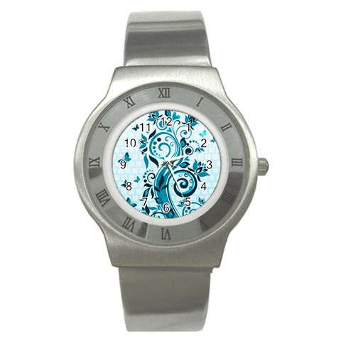 Design Art (design 13) Stainless Steel Watch from ArtsNow.com Front