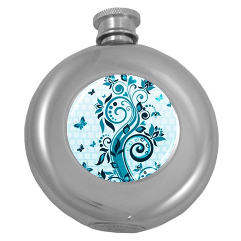 Design Art (design 13) Hip Flask (5 oz) from ArtsNow.com Front