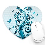 Design Art (design 13) Heart Mousepad