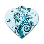 Design Art (design 13) Dog Tag Heart (One Side)