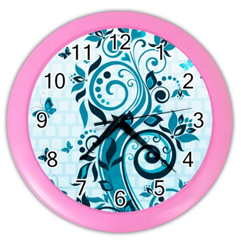 Design Art (design 13) Color Wall Clock from ArtsNow.com Front