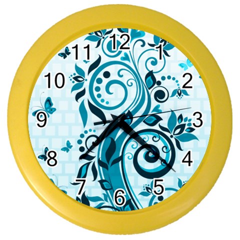 Design Art (design 13) Color Wall Clock from ArtsNow.com Front