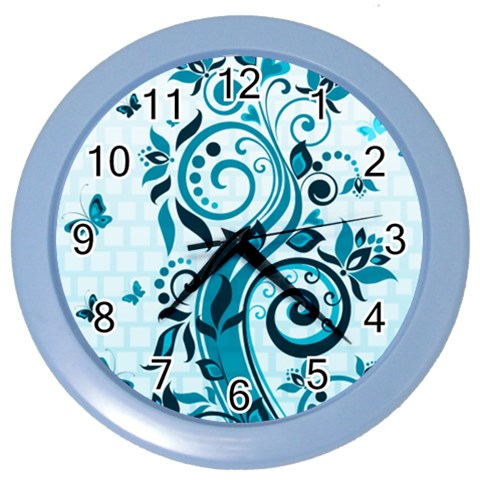 Design Art (design 13) Color Wall Clock from ArtsNow.com Front