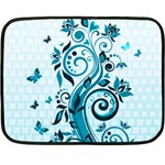 Design Art (design 13) Double Sided Fleece Blanket (Mini)