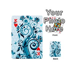 King Design Art (design 13) Playing Cards 54 (Mini) from ArtsNow.com Front - HeartK