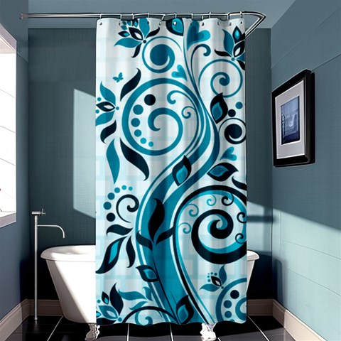 Design Art (design 13) Shower Curtain 36  x 72  (Stall) from ArtsNow.com Curtain(36 X72 ) - 33.26 x66.24  Curtain(36 X72 )