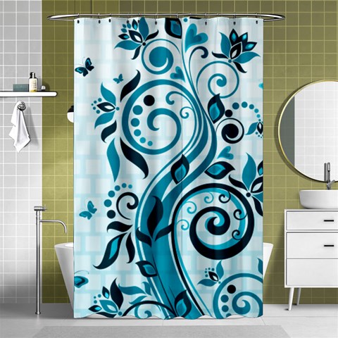 Design Art (design 13) Shower Curtain 48  x 72  (Small) from ArtsNow.com Curtain(48  X 72 ) - 42.18 x64.8  Curtain(48  X 72 )