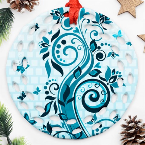 Design Art (design 13) Ornament (Round Filigree) from ArtsNow.com Front