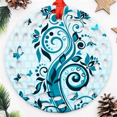 Design Art (design 13) Round Filigree Ornament (Two Sides) from ArtsNow.com Back