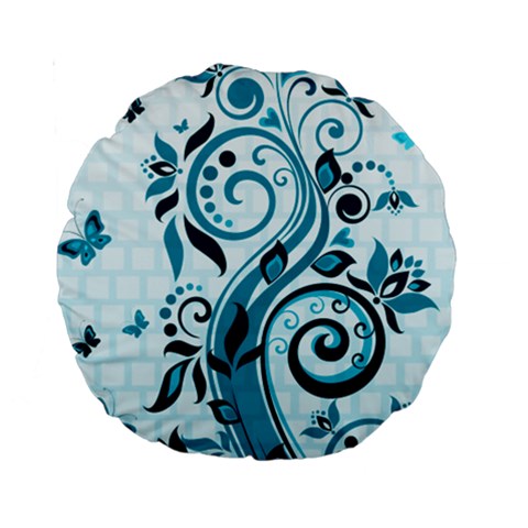 Design Art (design 13) Standard 15  Premium Round Cushion  from ArtsNow.com Front