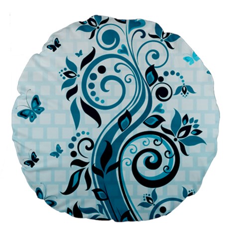 Design Art (design 13) Large 18  Premium Round Cushion  from ArtsNow.com Front