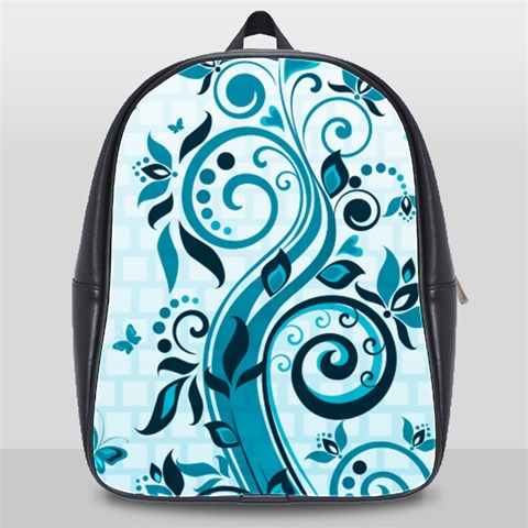 Design Art (design 13) School Bag (XL) from ArtsNow.com Front