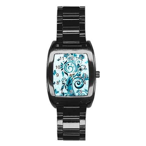 Design Art (design 13) Stainless Steel Barrel Watch from ArtsNow.com Front